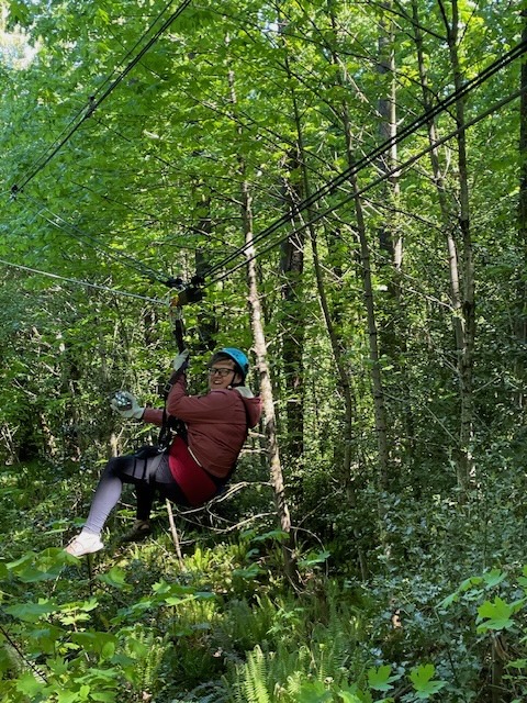 Zip Lining in Portland