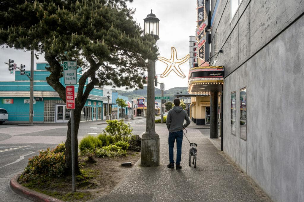 Downtown Seaside Oregon